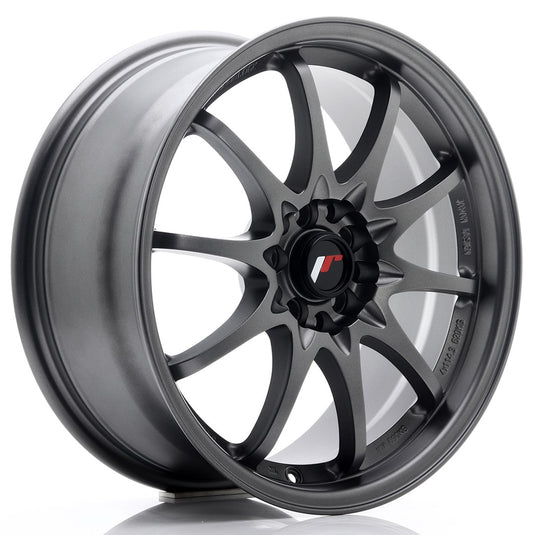 JR Wheels JR5 17x7,5 ET35 5x100/114,3 Matt Gun Metal