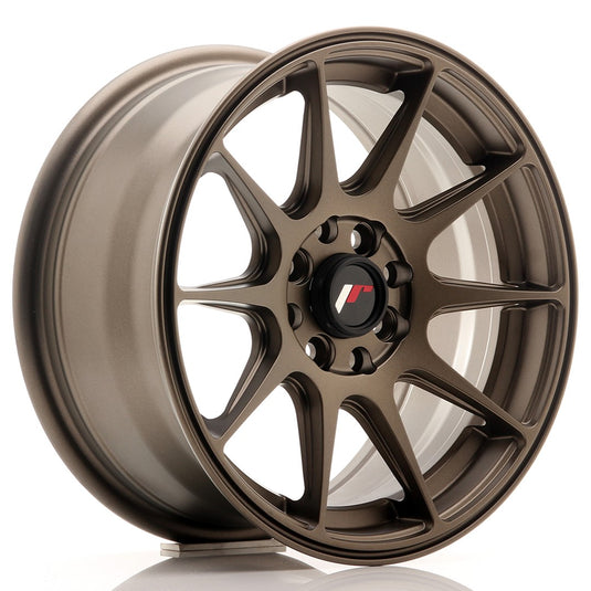 JR Wheels JR11 15x7 ET30 4x100/108 Matt Bronze