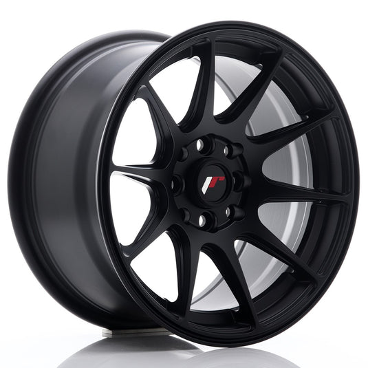 JR Wheels JR11 15x8 ET25 4x100/108 Flat Black