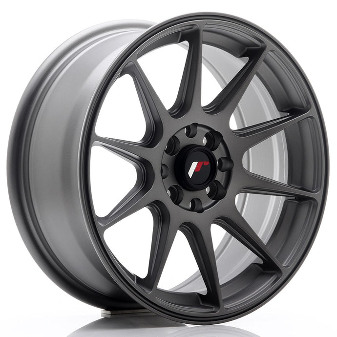 JR Wheels JR11 16x7 ET25 4x100/108 Matt Gun Metal