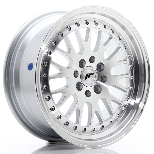 JR Wheels JR10 16x7 ET30 4x100/108 Silver Machined Face