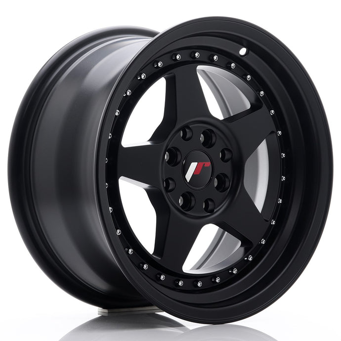 JR Wheels JR6 16x8 ET25 4x100/108 Matt Black