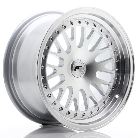 JR Wheels JR10 16x8 ET20 Blank Silver Machined Face