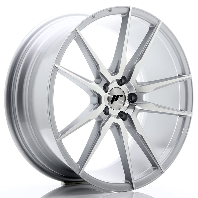 JR Wheels JR21 20x8,5 ET40 5x112 Silver Machined Face