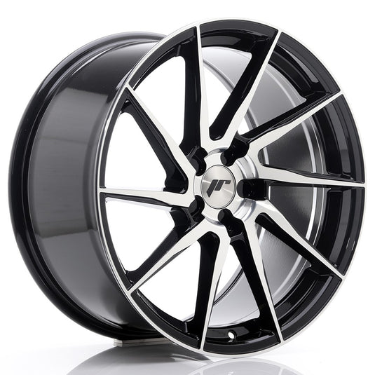 JR Wheels JR36 19x9,5 ET20-45 5H BLANK Gloss Black Machined Face