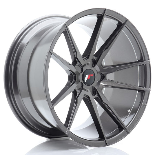 JR Wheels JR21 20x11 ET20-30 5H BLANK Hyper Gray