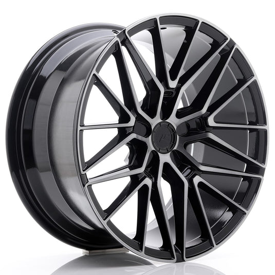 JR Wheels JR38 19x9,5 ET20-45 5H BLANK Black Brushed w/Tinted Face