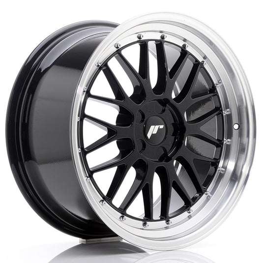 JR Wheels JR23 19x9,5 ET20-48 5H BLANK Gloss Black w/Machined Lip