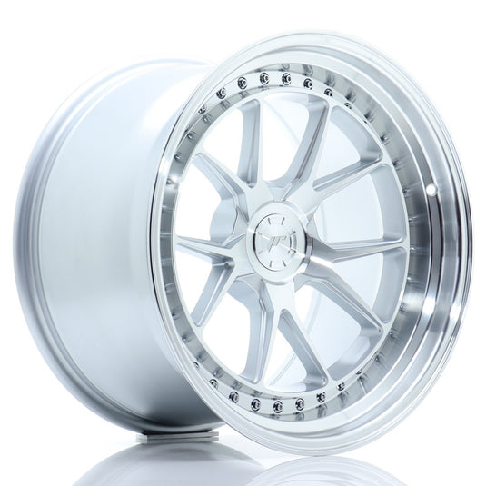 JR Wheels JR39 18x10,5 ET15-22 5H BLANK Silver Machined Face