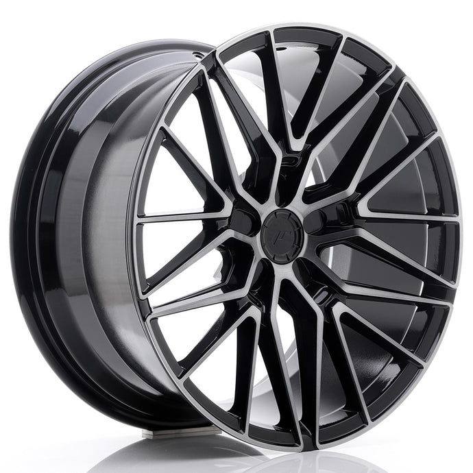 JR Wheels JR38 19x9,5 ET35-45 5H BLANK Black Brushed w/Tinted Face