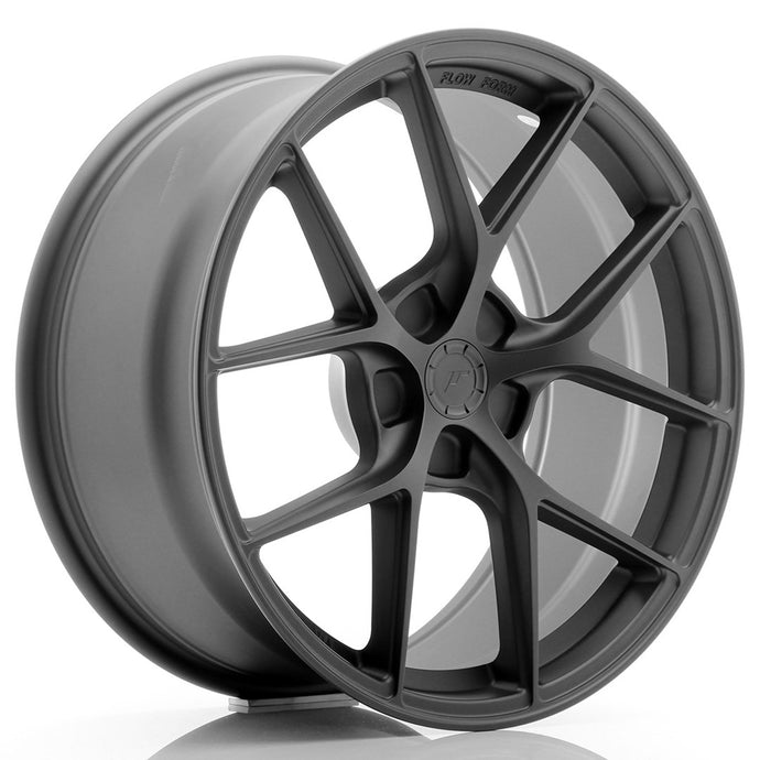 JR Wheels SL01 19x9 ET20-51 5H BLANK Matt Gun Metal