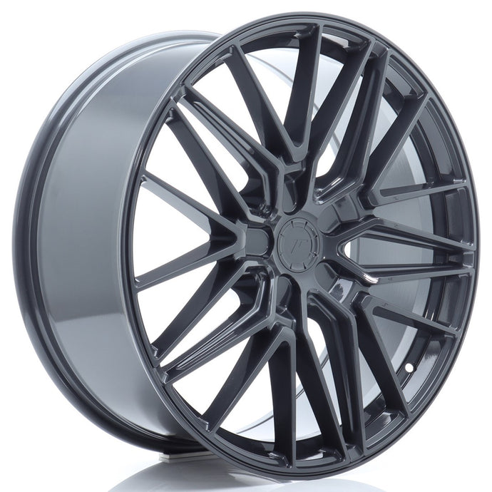 JR Wheels JR38 21x9 ET10-52 5H BLANK Hyper Gray