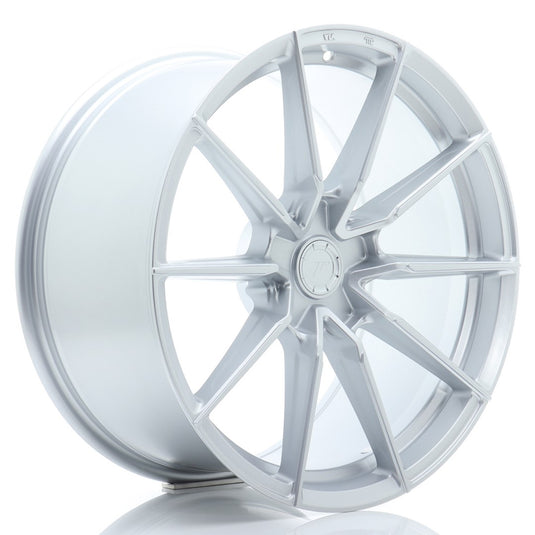 JR Wheels SL02 19x10 ET20-51 5H BLANK Matt Silver