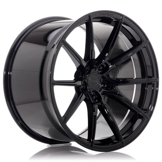 Concaver CVR4 19x10 ET20-51 BLANK Platinum Black