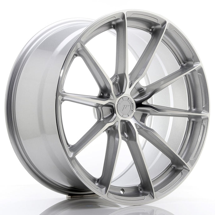 JR Wheels JR37 20x10 ET35 5x112 Silver Machined Face